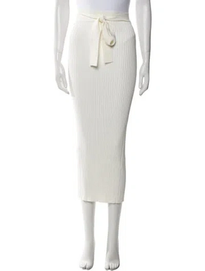 Pre-owned By Malene Birger Midi Length Skirt In Neutral