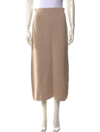 Pre-owned By Malene Birger Midi Length Skirt In Neutral