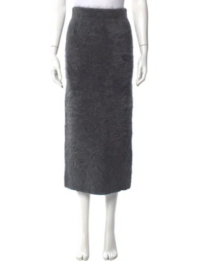 Pre-owned By Malene Birger Midi Length Skirt W/ Tags In Gray