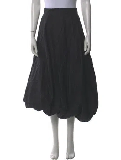 Pre-owned By Malene Birger Midi Length Skirt W/ Tags In Gray