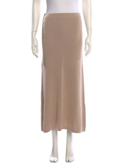 Pre-owned By Malene Birger Midi Length Skirt W/ Tags In Neutral