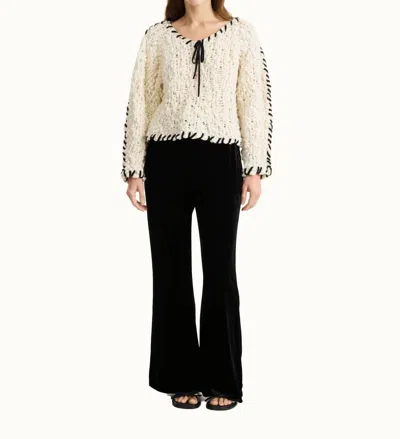 By Malene Birger Milea Sweater In Soft White