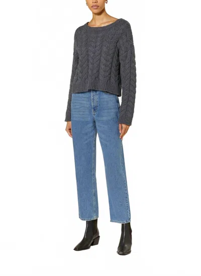 By Malene Birger Milium Straight Jeans In 23l Denim Blue In Multi