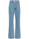 By Malene Birger Miliumlo Mid-rise Straight-leg Jeans In 23l Denim Blue