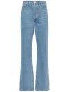 By Malene Birger Cropped Straight-leg Jeans In 23l Denim Blue