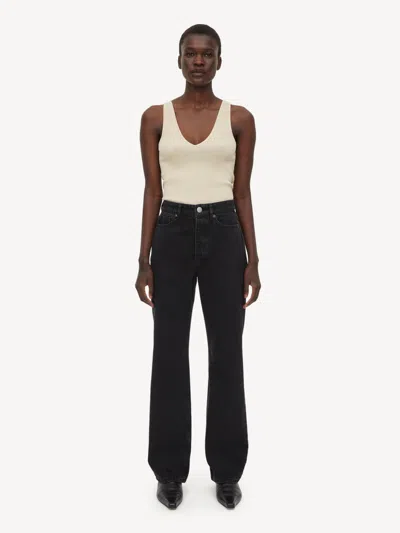 By Malene Birger Miliumlo Organic Cotton Jeans In Black