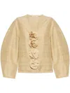By Malene Birger Mineas Blouse In Neutrals