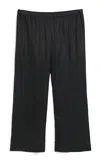 By Malene Birger Mirabello Cropped Crepe Flare Pants In Black