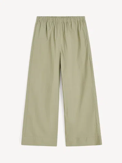 By Malene Birger Mirabello Organic Cotton Trousers In Green