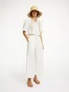 By Malene Birger Mirabello Organic Cotton Trousers In Mini Flower Print