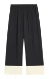 By Malene Birger Mirabellow Wide-leg Pants In Black