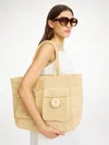 By Malene Birger Miras Tote Bag In Undyed