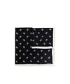 By Malene Birger Monnis Multi-print Silk Scarf In Black