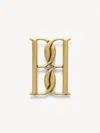 By Malene Birger Mono Large Gold-tone Brooch In Gold