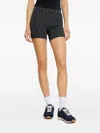 By Malene Birger Monogram Shorts In Black