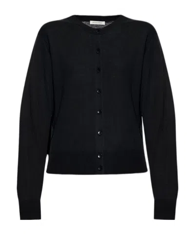 By Malene Birger Montie Buttoned Cardigan In Black