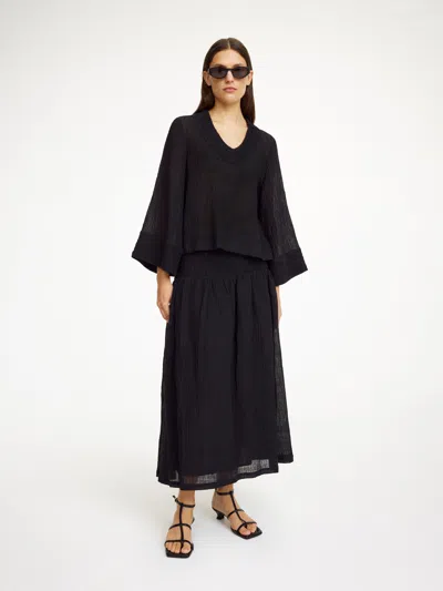 By Malene Birger Moon Blouse In Black