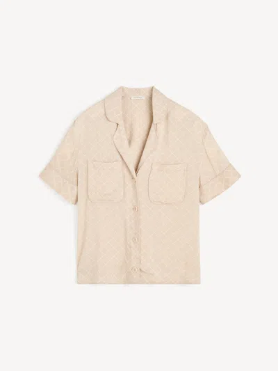 By Malene Birger Nanna Short-sleeved Shirt In White