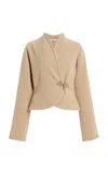 By Malene Birger Nobel Wool Jacket In Brown