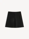 By Malene Birger Nola Suede Mini Skirt In Black