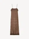 By Malene Birger Nova Maxi Dress In Brown
