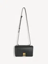 By Malene Birger Noval Leather Shoulder Bag In Black