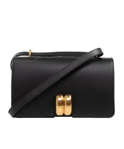 By Malene Birger Black Noval Bag In Nude