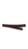 By Malene Birger Nurra Belt In Dark Tan