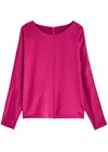 By Malene Birger Odelleys Satin Blouse In Pink