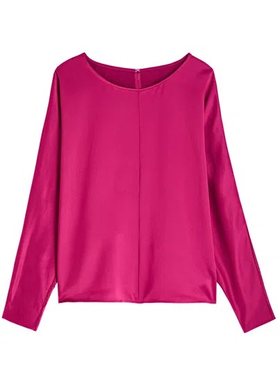 By Malene Birger Odelleys Satin Blouse In Pink