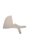 By Malene Birger Open Knit Hat In Brown