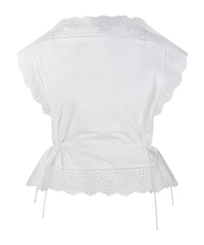 By Malene Birger Openwork Cover-up In Red