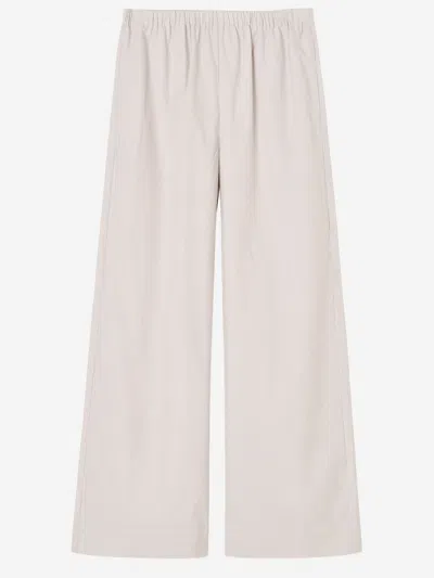By Malene Birger Organic Cotton Cabello Pants In White