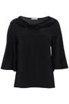 By Malene Birger Organic Cotton T-shirt In Black (black)