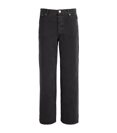 By Malene Birger Organic Denim Wide-leg Vinola Jeans In Black