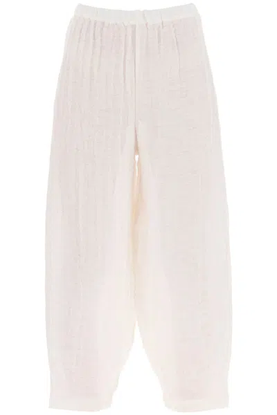 By Malene Birger Organic Linen Mikele Pants For In White