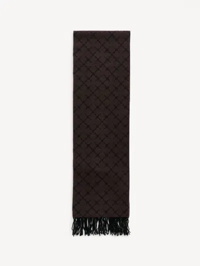 By Malene Birger Ortega Cashmere-blend Scarf In Brown