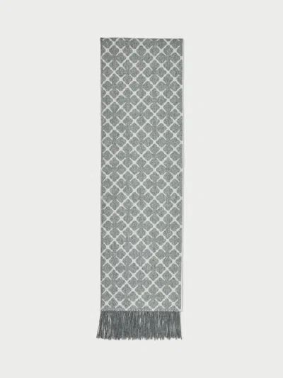 By Malene Birger Ortega Cashmere-blend Scarf In Grey Melange