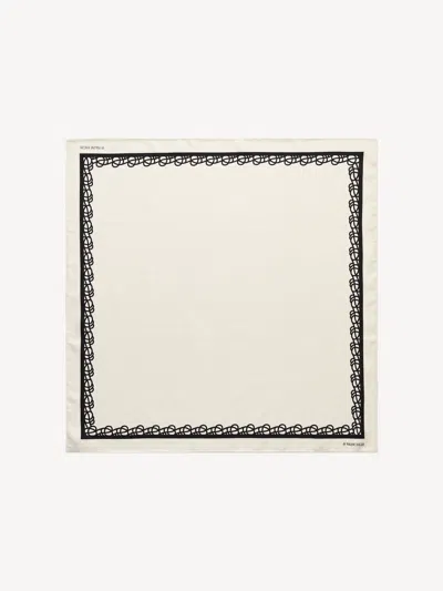 By Malene Birger Ossa Silk Scarf In Neutral