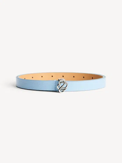 By Malene Birger Ouma Leather Belt In Blue