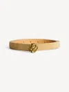 By Malene Birger Ouma Leather Belt In Brown