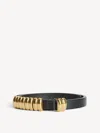 By Malene Birger Ounlo Leather Belt In Black