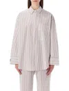 By Malene Birger Oversized Striped Derris Shirt