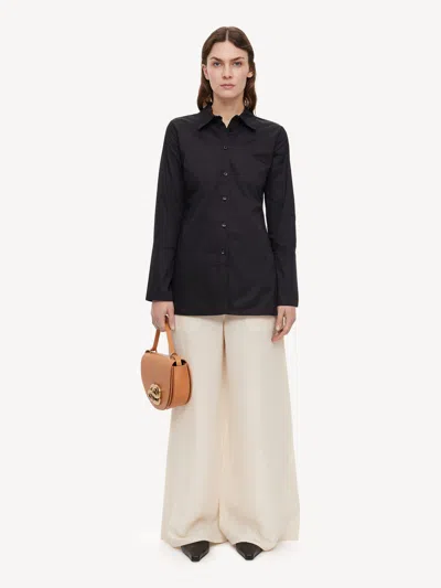 By Malene Birger Padano Organic Cotton Shirt In Black