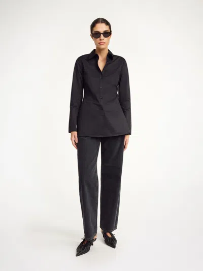 By Malene Birger Padano Organic Cotton Shirt In Black