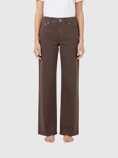 By Malene Birger Five-pockets Trousers In Brown