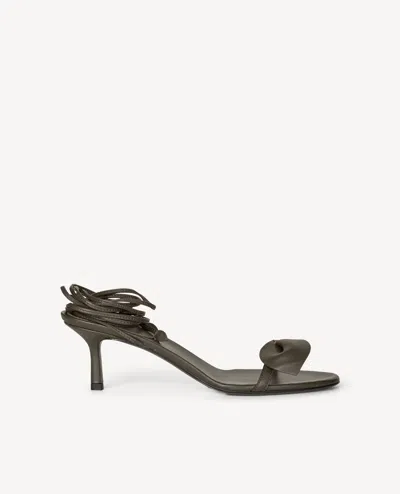By Malene Birger Paulin Leather Sandals In Brown
