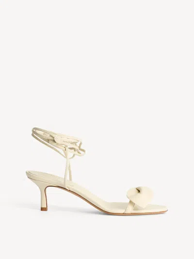 By Malene Birger Paulin Leather Sandals In White
