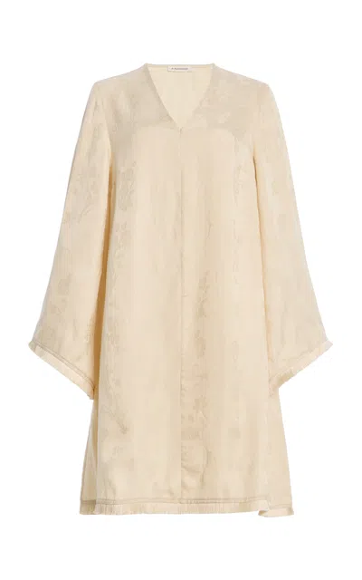 By Malene Birger Paulina Cupro-blend Tunic In White