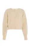 By Malene Birger Pernille Mohair Cardigan In Neutral